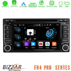 Bizzar U-FR4-SU04-PRO Ηχοσύστημα Αυτοκινήτου με Οθόνη Αφής USB Bluetooth & GPS