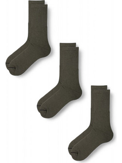 K-Socks Sporty Ανδρικές Κάλτσες Χακί 3Pack K05004