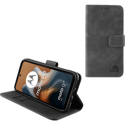 Lime Essential Wallet Θήκη Γκρι (Motorola Moto G35 5G)
