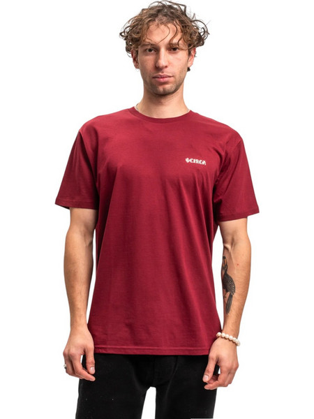 CIRCA CACTUS STATE T-SHIRT BURGUNDY