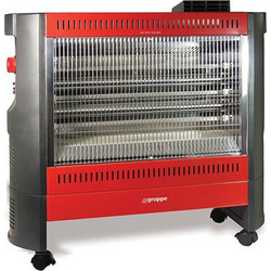 Gruppe NGF-24BFHR Red Σόμπα Χαλαζία 2400W με Θερμοστάτη και Ανεμιστήρα
