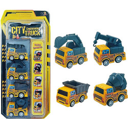 ToyMarkt Δομικά Οχήματα Pull Back 902303