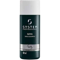 System Professional Man Triple Shampoo 1lt