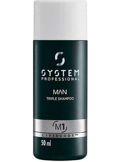 System Professional Man Triple Shampoo 1lt