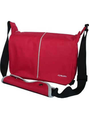 Addison 1301 Τσάντα Laptop Ώμου 10.2" Red