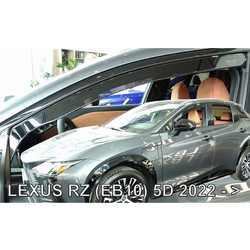 ΑΝΕΜΟΘΡΑΥΣΤΕΣ ΓΙΑ LEXUS RZ (EB10) 5D 2022+ ΣΕΤ ΑΥΤΟΚΙΝΗΤΟΥ ΑΠΟ ΕΥΚΑΜΠΤΟ ΦΙΜΕ ΠΛΑΣΤΙΚΟ HEKO - 4 ΤΕΜ