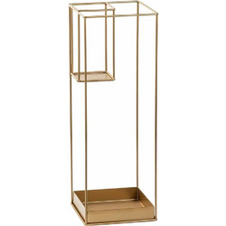 Ομπρελοθήκη 247HFM1231 20x20x61cm Gold Aberto Design Μέταλλο