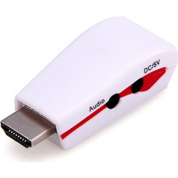 ΑΝΤΑΠΤΟΡΑΣ HDMI ΑΡΣΕΝΙΚΟ ΣΕ VGA ΙΣΧΥΣ ΚΑΙ ΗΧΟΣ TY-83006