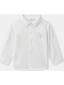Βρεφικό Πουκάμισο για Αγόρια White Dove ΛΕΥΚΟ