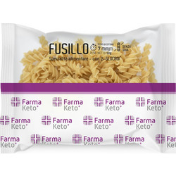Farmaketo+ Fusillo Ζυμαρικά Φουζίλι με Πρωτεΐνη 50g