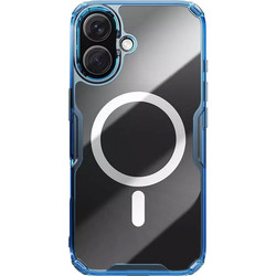 Nillkin Nature TPU Pro Magnetic Back Cover Transparent/Blue (iPhone 16)