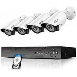Ενσύρματο καταγραφικό με 4 κάμερες 720P/1080P - Simple & Secure