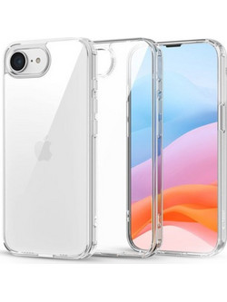 Back Cover Θήκη Λεπτής Σιλικόνης για iPhone 16Ε Διάφανο
