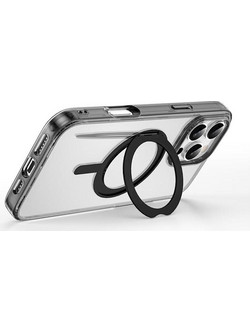 Θήκη κινητού WIWU Magsafe iShield Ultra for iPhone 16 6,1" transparent black MCC-201