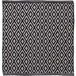 Trellis 60x60 black πατάκι μπάνιου Sealskin 800107