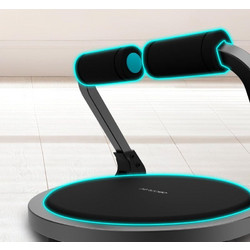 CECOTEC Πλατφόρμα Άσκησης Drumfit MultiTrain 6000 - 6 Λειτουργικές Ασκήσεις, 4 Επίπεδα Έντασης, Αναδιπλούμενη, Μέγιστο Βάρος Χρή