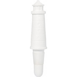 Πώμα Φιάλης Light House RD0017349 Φ2,5x11,5cm White Raeder Πορσελάνη