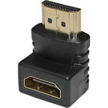 ΑΝΤΑΠΤΟΡΑΣ HDMI ΓΩΝΙΑΚΟΣ 90 ΘΗΛΥΚΟ-ΑΡΣΕΝΙΚΟ ΜΑΥΡΟΣ