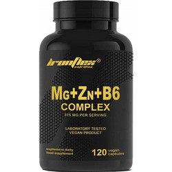 IronFlex Mg Zn B6 Complex 120 Ταμπλέτες