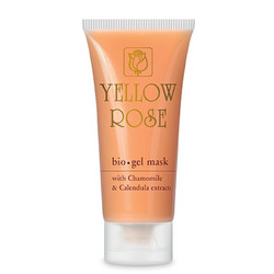 Yellow Rose Bio Gel Κρεμώδης Μάσκα Προσώπου για Ενυδάτωση 50ml
