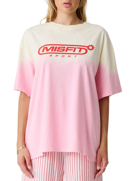 MISFIT GLORY SPORT OS W TEE PINK TIE DYE