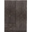 HomeMarkt Τετράφυλλη Ντουλάπα Ρούχων Zebrano 120x42.5x180.5cm HM339.01