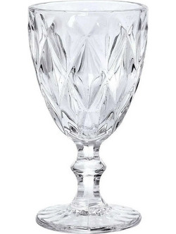 Cryspo Trio Σετ Ποτήρια Νερού Γυάλινα Κολωνάτα Kare 320ml 6τμχ 52.705.53