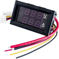 100V 10A LED Dual Digital Meter