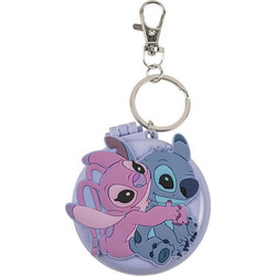 Disney Stitch & Angel Keychain brush and mirror Μπρελόκ