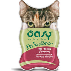 Oasy World Of Love Adult Delicatesse Pate with Liver 85gr