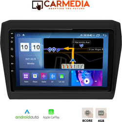 Carmedia CMDU409-3 Suzuki Swift 2017+ Ηχοσύστημα Αυτοκινήτου με Οθόνη Αφής & GPS