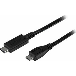 StarTech USB 2.0 Cable USB-C male - micro USB male Μαύρο 1m