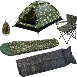 Είδη camping camouflage σετ προσφοράς 5τμχ