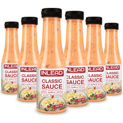 Inlead Nutrition Classic Sauce 6 x 350ml - Spicy Garlic Style