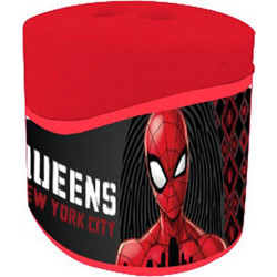 Ξύστρα Βαρελάκι Spiderman Διακάκης Red Black 000508160