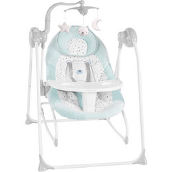 KikkaBoo Dozy Bear With Me Relax Μωρού Κούνια με Μουσική έως 9kg Πράσινο Mint