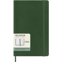 Moleskine 2024 12-Month Weekly Large Softcover Notebook