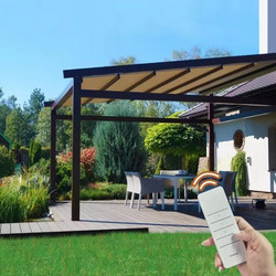 Pergola/SA 4x4m Alu. with Motor 400.0000 x 400.0000 x 0.0000
