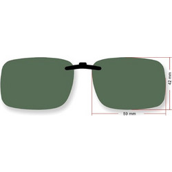 T.COOK Πρόσθετο Ηλίου 5004342 G-15 59x42 με σταθερή βάση - Polarized