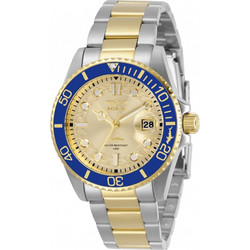 Invicta Pro Diver Γυναικείο Ρολόι με Ασημί Μεταλλικό Μπρασελέ 30482