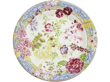 Πιάτα Γλυκού Σετ 4 Τεμαχίων Millerfleurs Faience Gien (21.8 cm)