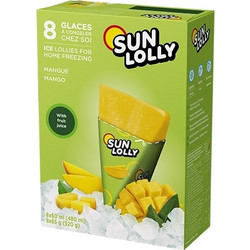 Sun Lolly Γρανίτα Mango σε Φακελάκια 8x60ml