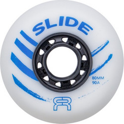FR - SLIDE WHEELS 80mm- 90A - WHITE