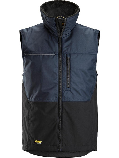 Αμάνικο Mπουφάν Ψύχους 4548 AllroundWork Snickers Navy - Black - 9504