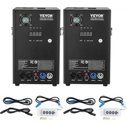 Μηχανή Πυροτεχνημάτων Κρύου Σπινθήρα VEVOR x2 700W 2-5M Σκηνή DJ Γάμος Εκδήλωση Πάρτι