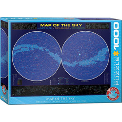 Puzzle Eurographics Map Of The Sky 1000 Κομμάτια