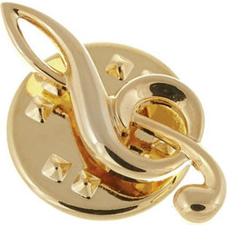 Art of Music Pin Treble Clef Small