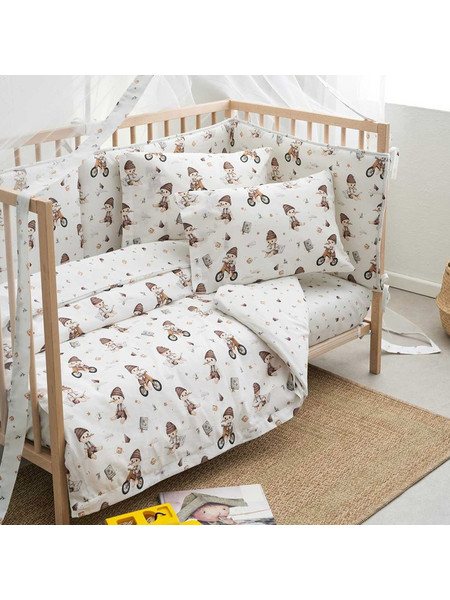 Κουβερλί παιδικό με ρέλι Pinocchio 120x160cm Vesta Home 000012013