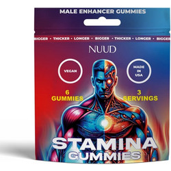 Stamina Male Enhancer Gummies 600mg (PACK OF 6) Default Title