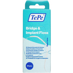 Tepe Bridge Implant & Floss Οδοντικό Νήμα 30τμχ